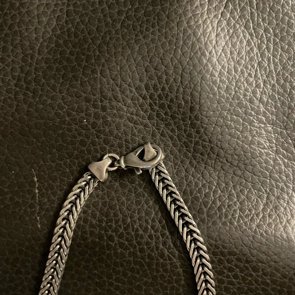 Necklace, sterling silver - Picture 2 of 2